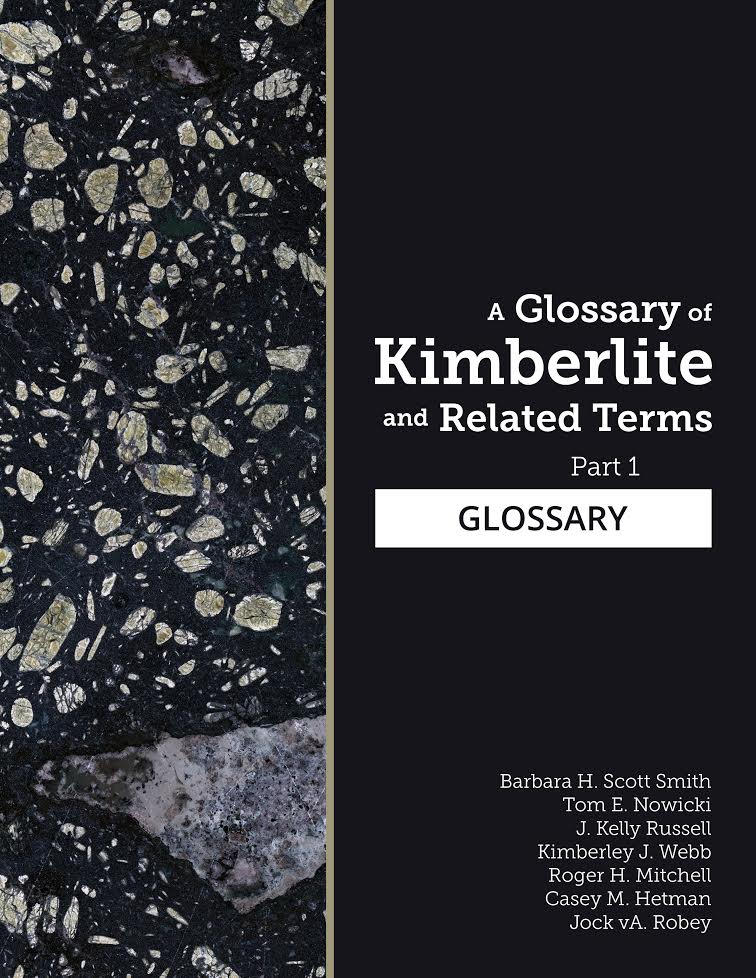 Book cover of A Glossary of Kimberlite and Related Terms